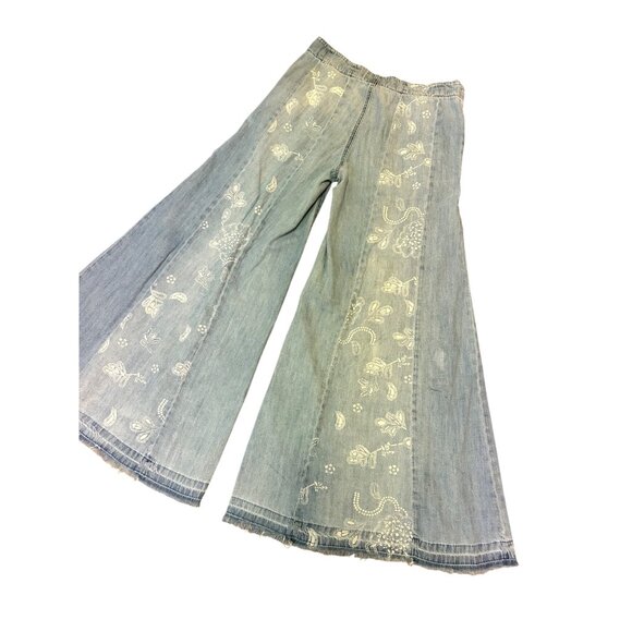 Free People Luna Extreme Flare Jeans Size 27 $168 MSRP - Picture 6 of 8